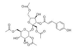 1,6,2'，6'-O-四乙酰基-3-O-反式-对-香豆酰基蔗糖标准品