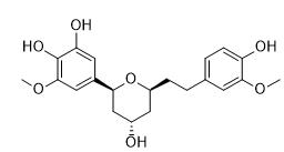 1,5-环氧-3-羟基-1-（3,4-二羟基-5-甲氧基苯基）-7-（4-羟基-3-甲氧基苯基）庚烷标准品