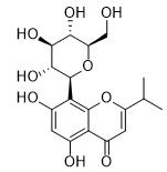 8-葡萄糖基5,7-二羟基-2-异丙基色酮标准品