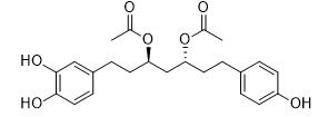 1-(3,4-二羟基苯基)-7-(4-羟基苯基)庚烷-3,5-二乙酸二乙酸酯标准品