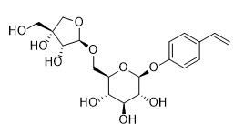 对乙烯基苯基O-β-D-茴香酰基-（1→6）-β-D-吡喃葡萄糖苷标准品