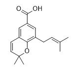 2,2-二甲基-8-异戊烯基色烯-6-羧酸标准品