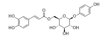 6'-O-咖啡酰熊果苷标准品