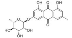 大黄素-3-O-鼠李糖苷标准品