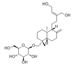 ent-Labda-8(17),13Z-diene-15,16,19-triol 19-O-glucoside标准品
