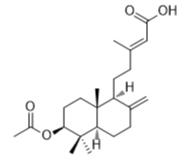 3-Acetoxy-8(17),13E-labdadien-15-oic acid标准品