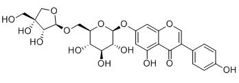 染料木素-7-O-β-D-呋喃芹糖基 -(1→6)-O-β-D-吡喃葡萄糖苷标准品