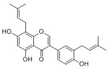 3',8-二-(二甲基烯丙基)-染料木黄酮标准品