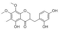 3-（2,4-二羟基苄基）-5-羟基-7,8-二甲氧基-6-甲基铬-4-酮标准品