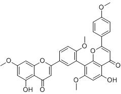 7''-O-甲基金松双黄酮标准品