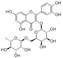 槲皮素-3-O-刺槐二糖苷标准品