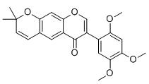 2'，4'，5'-三甲氧基-2''，2''-二甲基吡喃[5''，6''：6,7]异黄酮标准品
