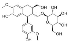 (+)-异落叶松脂素-9'-O-葡萄糖苷标准品