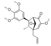 5-烯丙基-3-甲氧基-6-甲基-7-（3,4,5-三甲氧基苯基）双环[3.2.1]辛-3-烯-2,8-二酮标准品
