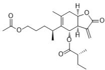 1-O-乙酰基-6α-O-（2-甲基丁酰基）溴苯甲内酯标准品