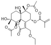 8α-甲基丙烯酰氧基-13-乙氧基维诺金内酯标准品