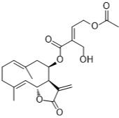 8β-(4-乙酰氧基-5-羟基马豆酰所基)木香烃内酯标准品
