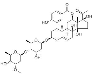 青羊肾素3-O-β-D-西马罗吡喃-（1→4）-β-D-洋地黄吡喃糖苷标准品
