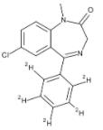 地西泮-D5溶液标准物质