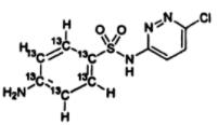 磺胺氯哒嗪-13C6溶液标准物质