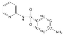 磺胺吡啶-13C6溶液标准物质