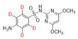 磺胺二甲氧嘧啶-D4标准物质