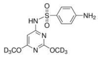 磺胺间二甲氧基嘧啶-D6溶液标准物质