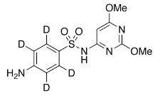 磺胺间二甲氧嘧啶-D4标准品
