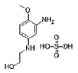 2-氨基-4-羟乙氨基茴香醚硫酸盐对照品